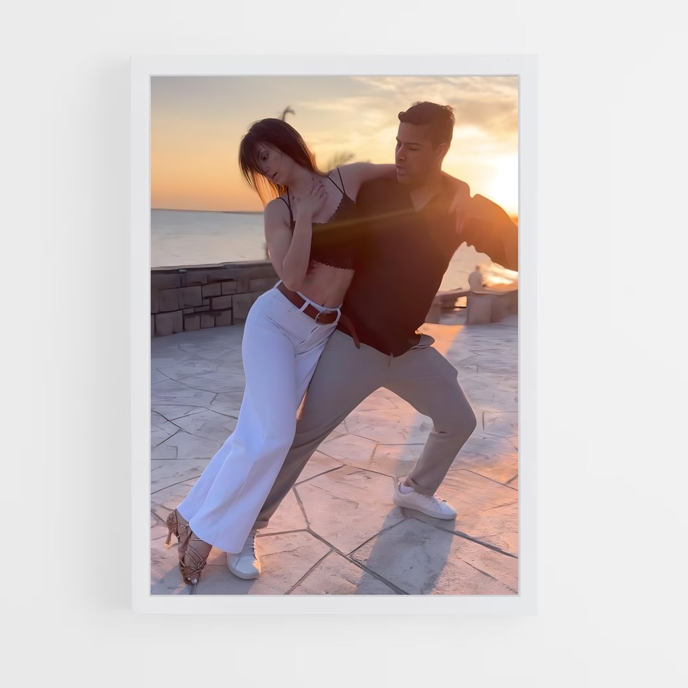 Poster Summer bachata – affiche Danse (vue 3)